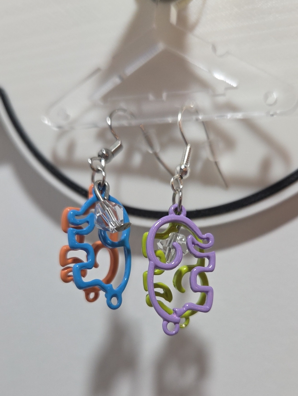 Ivory Ella Elephant Dangle Earrings